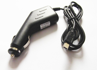  Автомобильное зарядное устройство mini USB 5V 2A (1м.)