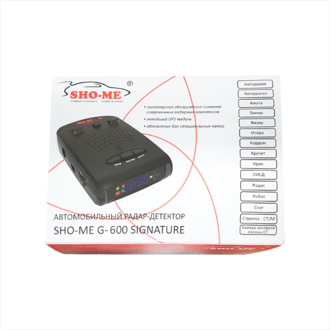 Sho-me G-600 Signature