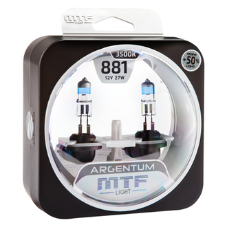 MTF  H27-881-12v27w Argentum+ 50% 3500K New