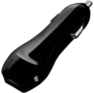 Deppa Автомобильное зарядное устройство для телефона 22110 USB 1A Black без кабеля  *