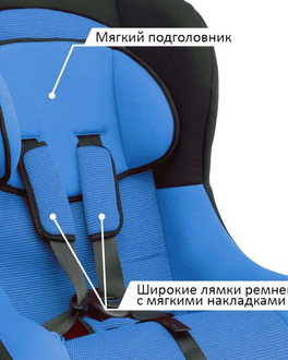 Siger Детское автокресло Тотем 807 Blue *