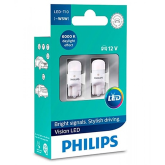 Philips T10 (W5W) 6000К