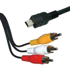 GoPro  Кабель для соединения Mini USB Composite Cable (ACMPS-301)
