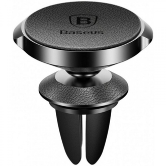 BASEUS Small ears, магнитный, черный, на воздуховод
