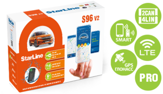 Starline S96 v2 BT 2CAN+4LIN LTE(4G)-GPS PRO