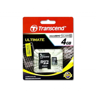 Transcend 4GB (class  10)