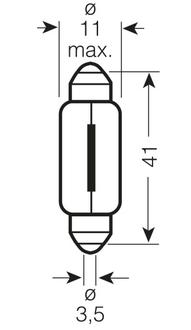 Osram C5W 41mm