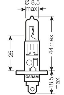 Osram H1  Cool Blue