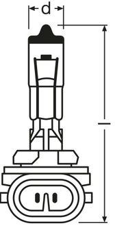 Osram H27/2 (881) Original
