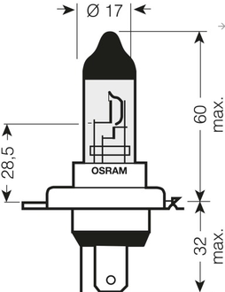 Osram H4 Cool Blue Intense DuoBox
