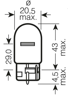 Osram W21W Original