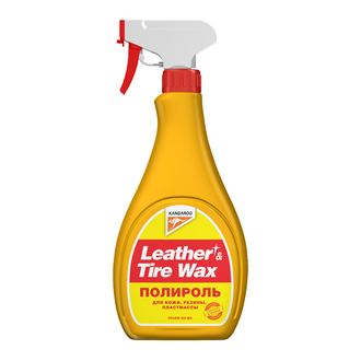 Kangaroo универсальный (кож.,рез.,пласт.) Leather & Tire Wax, 500мл