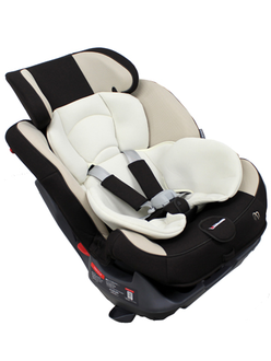Ailebebe   детское автомобильное Zutto 3 Style, группа 0+/1/2, коричневое
