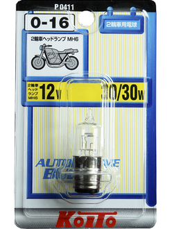 Koito MH6 12V 30/30W пластиковая упаковка - 1 шт.