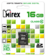 Карта памяти SDHC Mirex SDHC 16 GB (class 10)