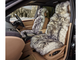   iSky Накидка из натур. овчины на перед. сиденье iSky SHEEPSKIN, длин. мех с подкладом, 1 шт., бел.с рыж.