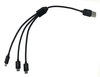 Interpower кабель USB - miniUSB/microUSB/typeC