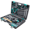 Stels Набор инструментов, 1/2", 1/4", CrV, пластиковый кейс 98 предметов