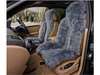 iSky Накидка из натур. овчины на перед. сиденье iSky SHEEPSKIN, мех стриж. в центре, серая